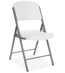 White Plastic Foldable Chairs