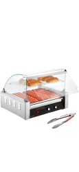 30 Hot Dog Roller and bun warmer